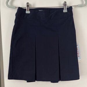 Cat & Jack Navy Blue Pleated Skirt for School Uniform Size 8